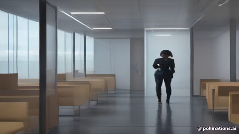 观影场景配图，屏幕光影映在安静的房间中